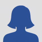 Symbolisches Porträt (Kopf und Schultern) einer weiblichen Silhouette als Platzhalterbild